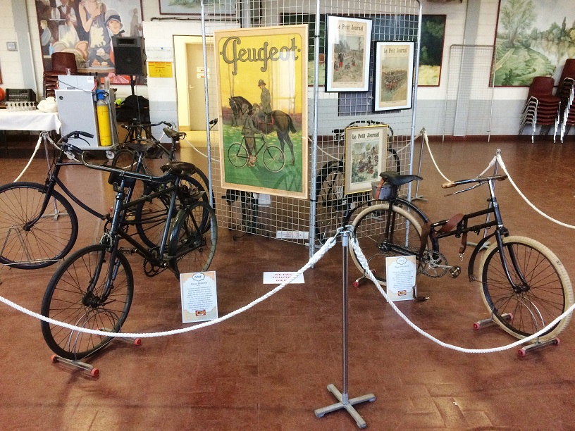 Exposition vélocipédie militaire Paris-Roubaix 2018