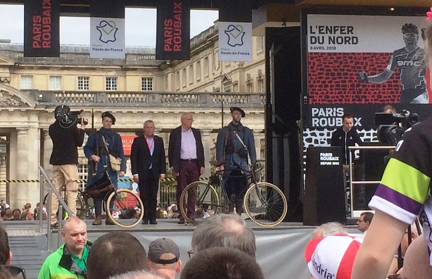 Départ Paris-Roubaix 2018