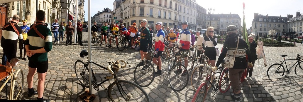 Les Italiens au départ du Paris-Roubais Challenge 2018