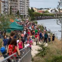 beaucoup de monde à Juvisy sur Orge